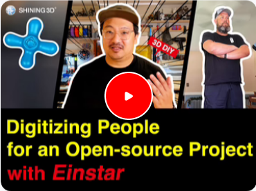 Digitalizacja ludzi do projektu open-source z Einstar